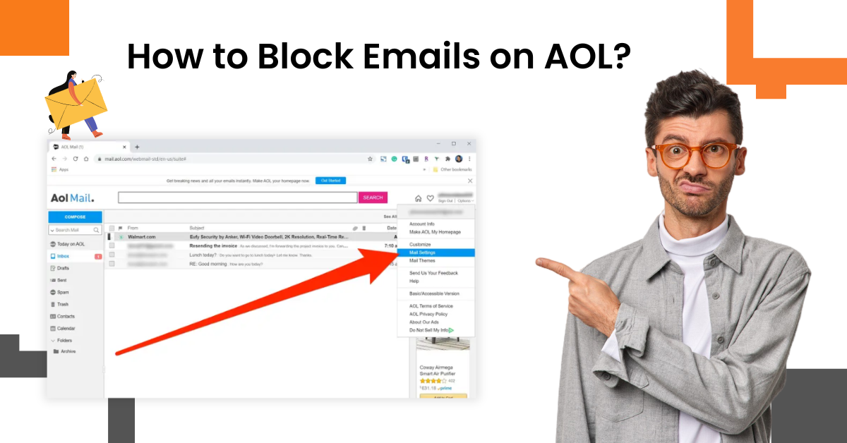 Block Emails on AOL