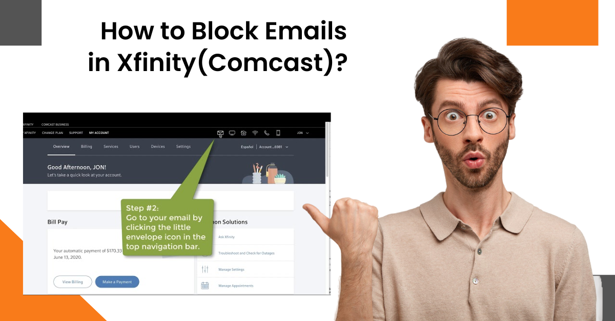 Block Emails in Xfinity
