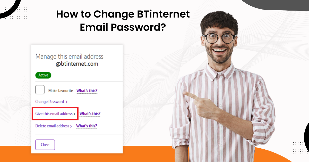 Change BTinternet Email Password