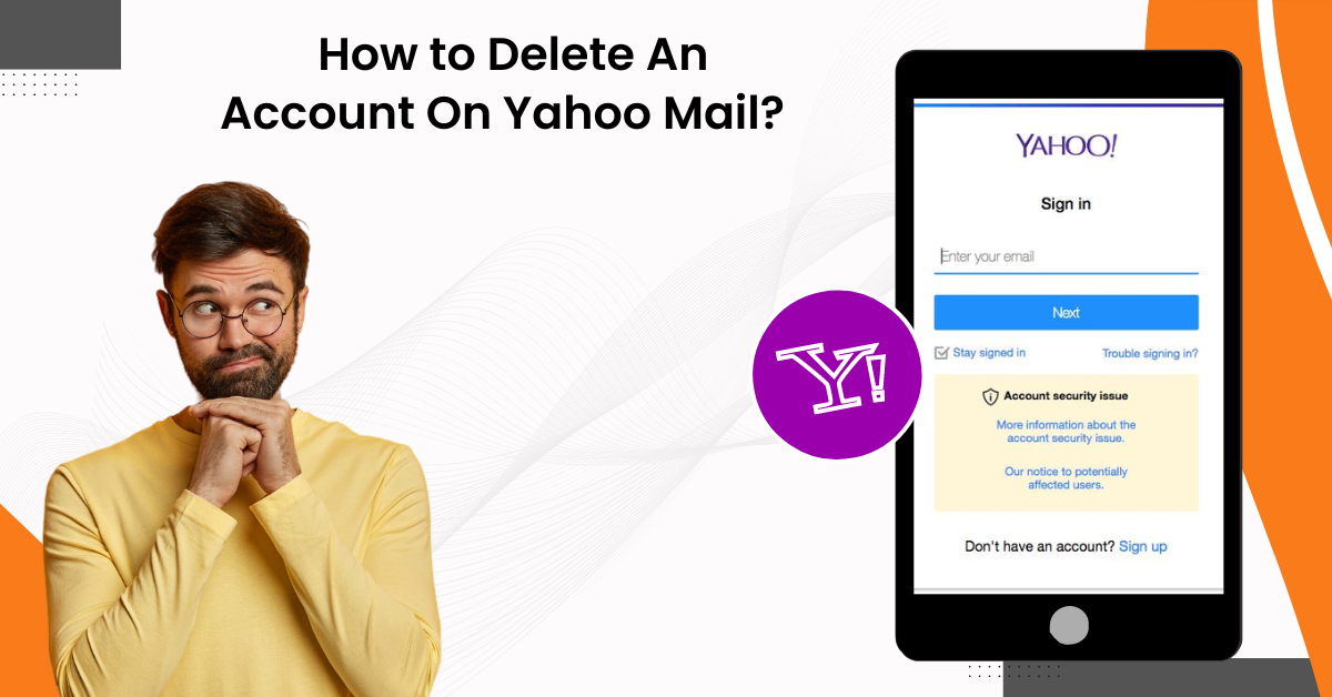 Delete an Account on Yahoo Mail