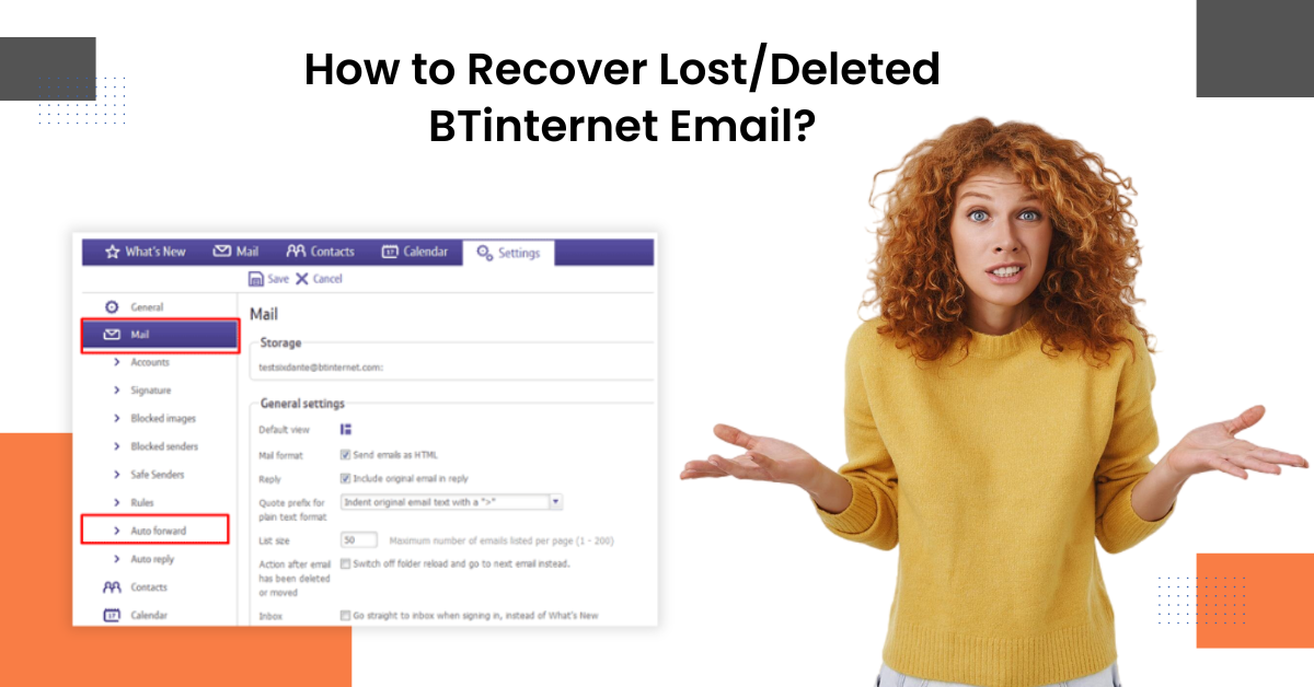 Recover Lost/Deleted BTinternet Email