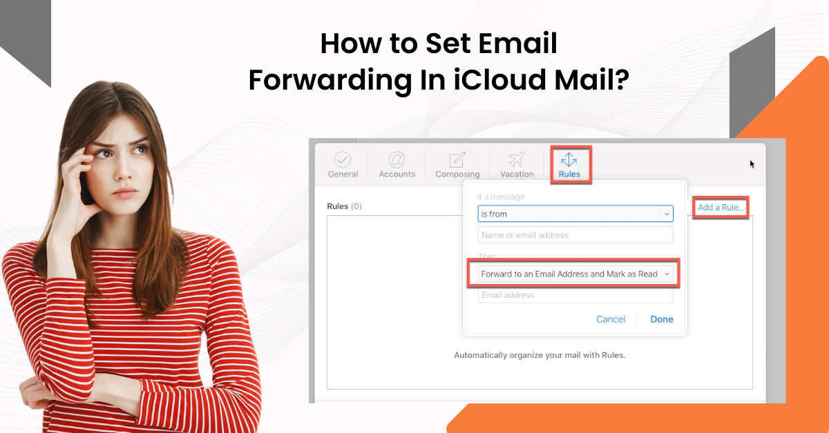 Set Email Forwarding In iCloud Mail
