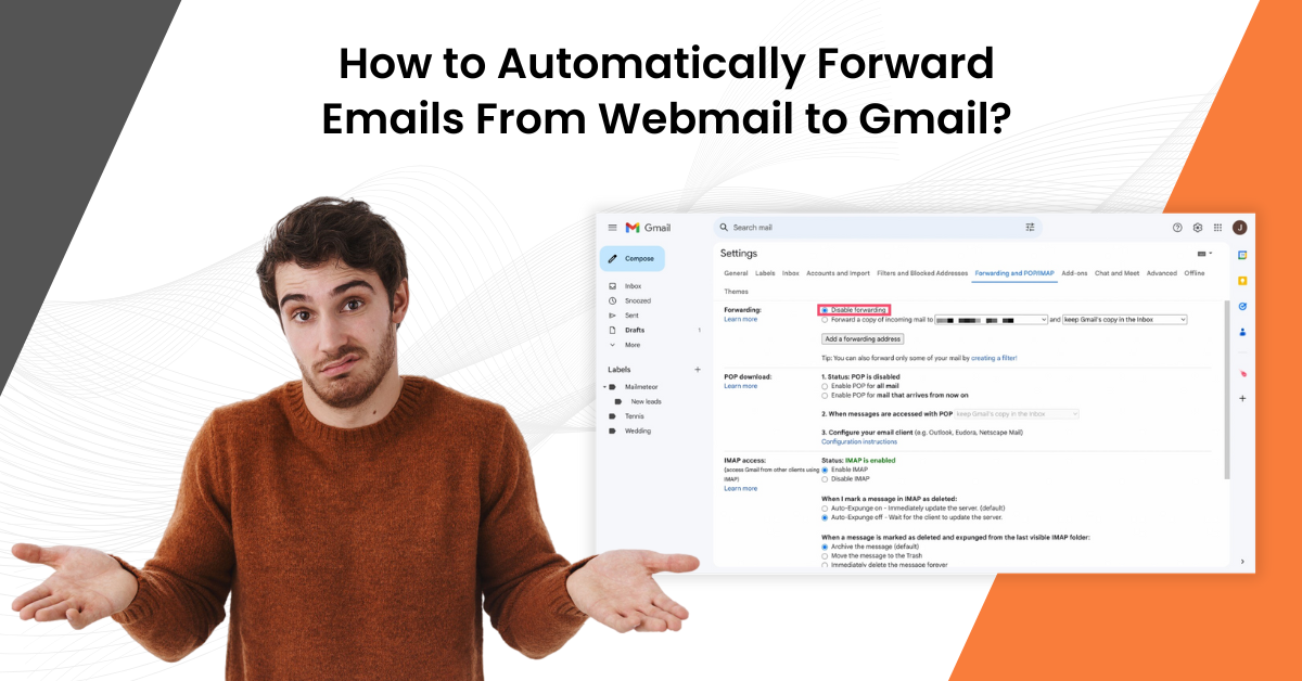 Automatically Forward Emails From Webmail to Gmail