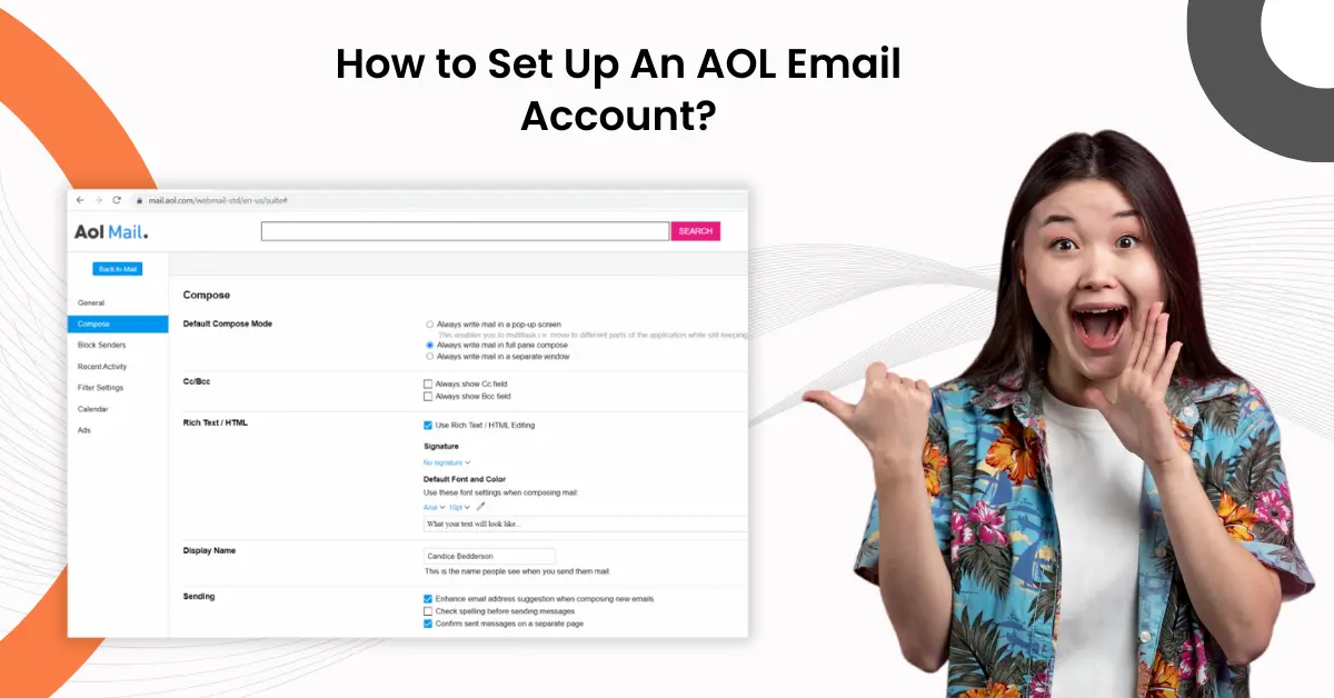 Set Up an AOL Email Account