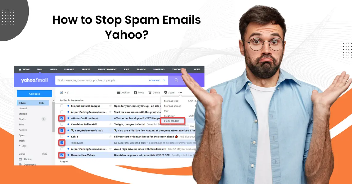 Stop Spam Emails Yahoo