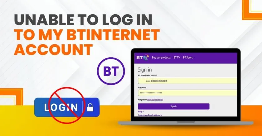 Unable to Log In to My Btinternet Account