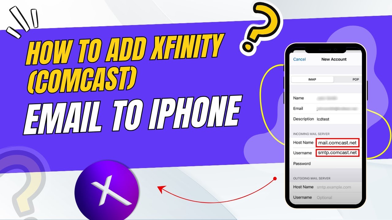 add-xfinity-comcast-email to-iphone