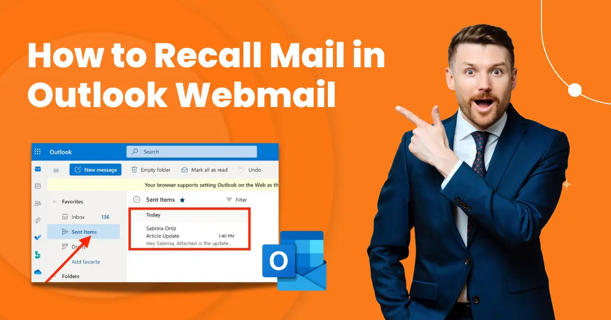 Recall Mail in Outlook Webmail