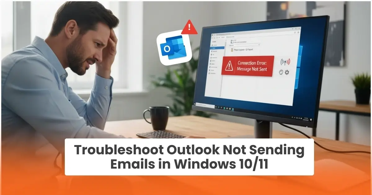 Troubleshoot Outlook Not Sending Emails in Windows 10/11