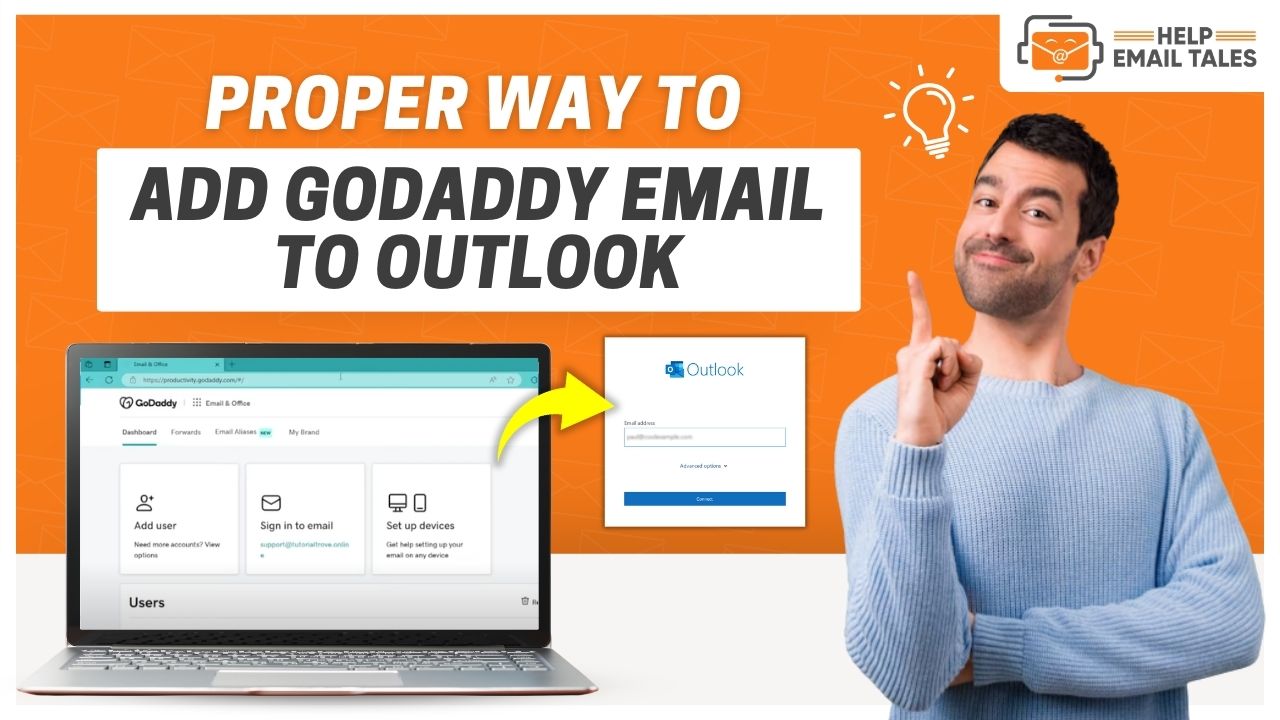 how-to-add-godaddy-email-to-outlook