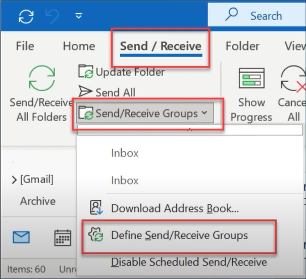 select-the-define-send-receive-group