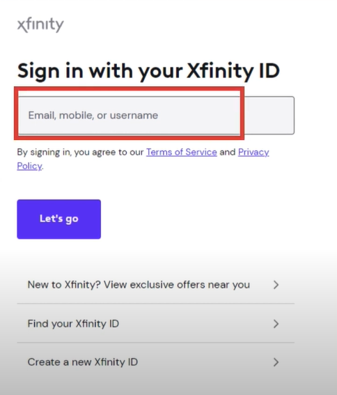 Sign-in To your Account
