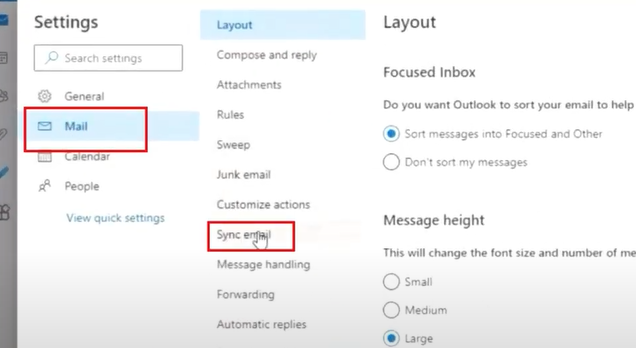 Select Sync Email
