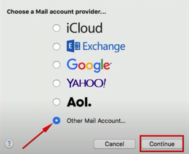 Other Mail Accounts