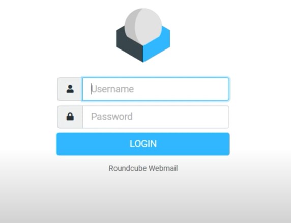 Roundcube Webmail account