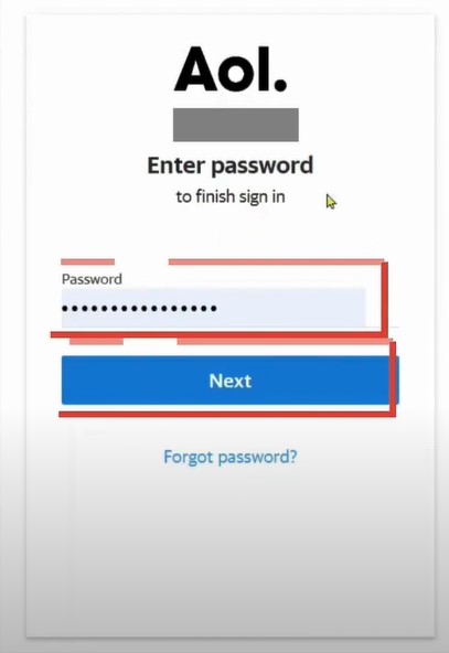 enter your login credentials