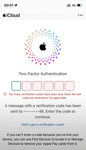 asks for Two-Factor Authentication