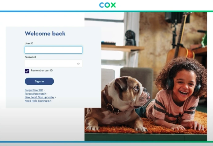 sign into your COX mail account