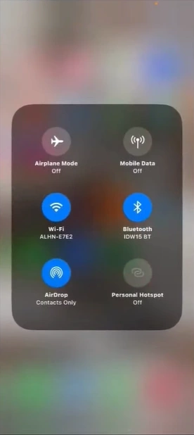 Make sure that you’re either connected to Wi-Fi or cellular data