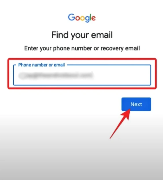 navigate to the Gmail sign-in page