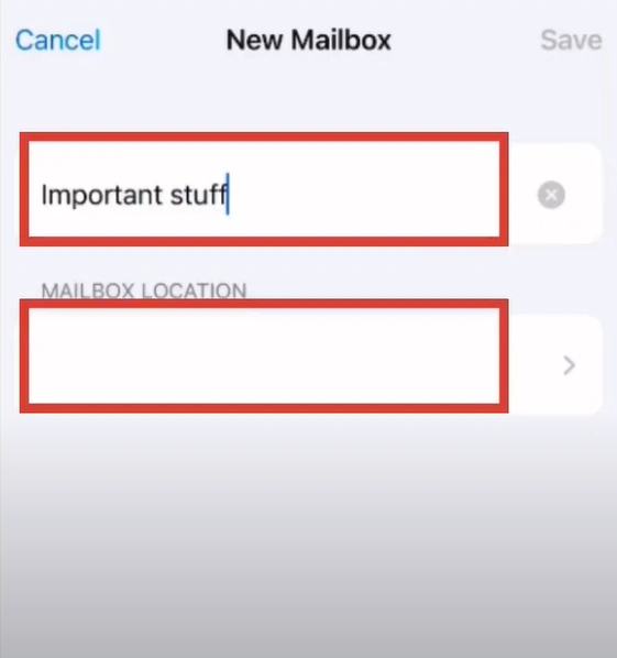 Write a folder name