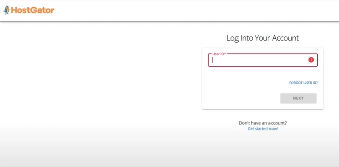 Log in to your customer porta