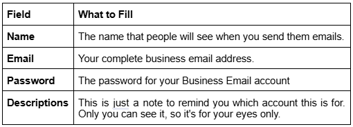 filling-in-account-information