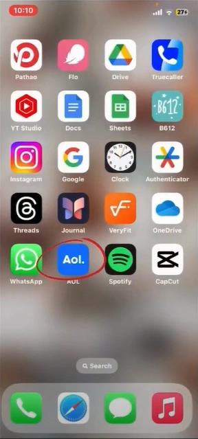 launch your AOL application