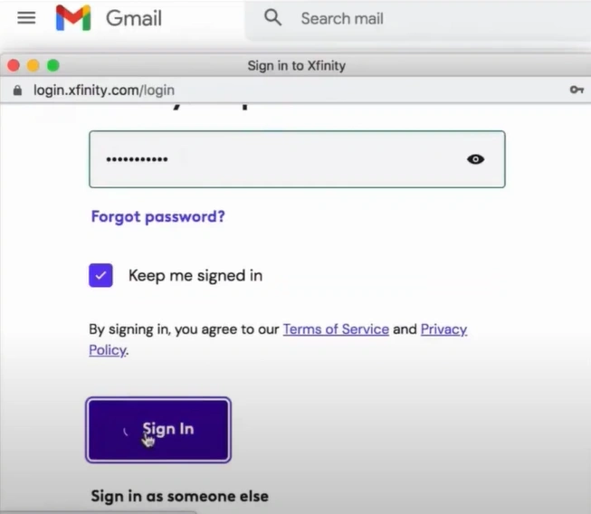 Enter your password