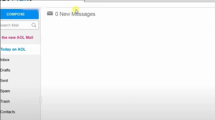 then navigate and open the Trash folder