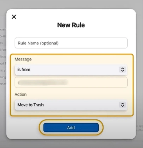 Select Add
