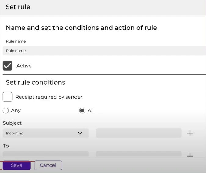 Select the filters you want to apply 