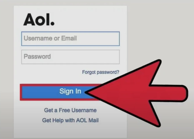 Enter your username or email address