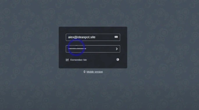 Go back to Email on the sidebar