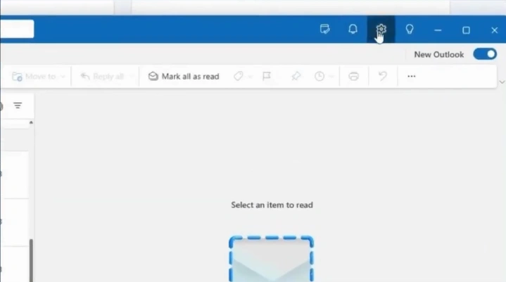 Locate and select the Settings option 