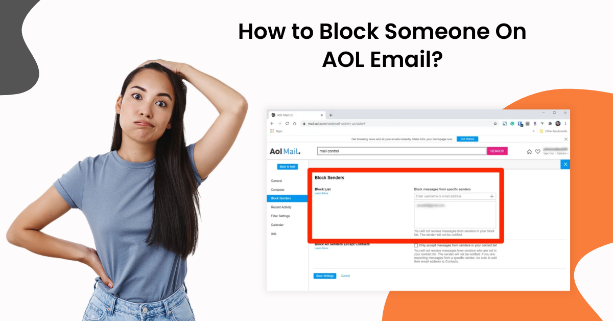 Block Someone on AOL Email