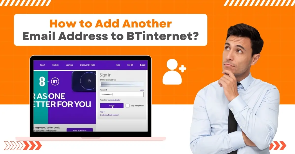 Add Another Email Address to BTinternet