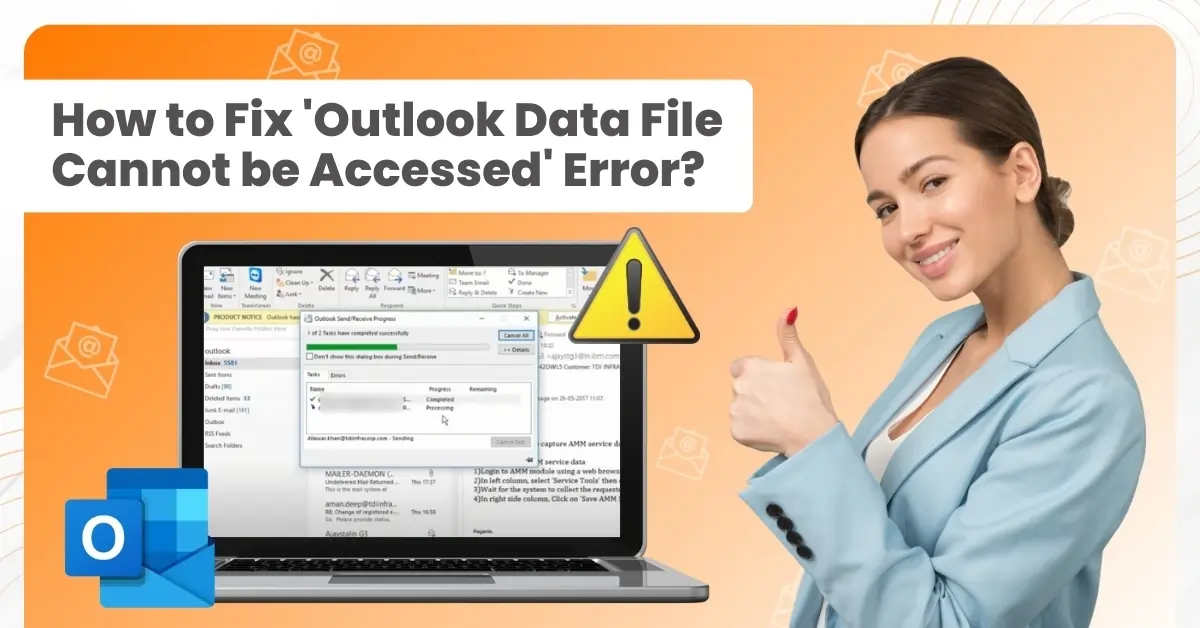 How to Fix 'Outlook Data File Cannot be Accessed' Error