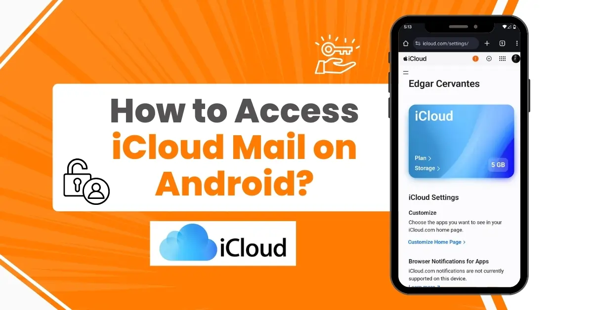 Access iCloud Mail on Android