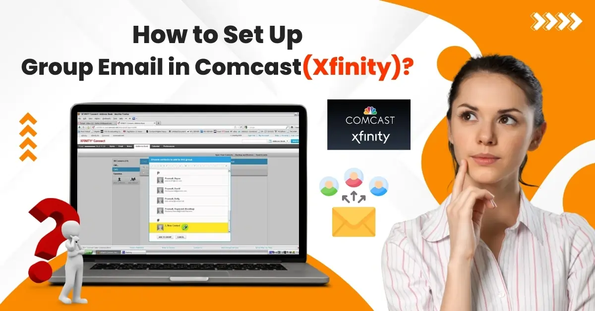 How to Set Up Group Email in Comcast (Xfinity)?