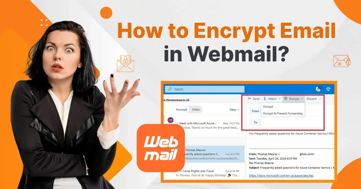 Encrypt Email in Webmail