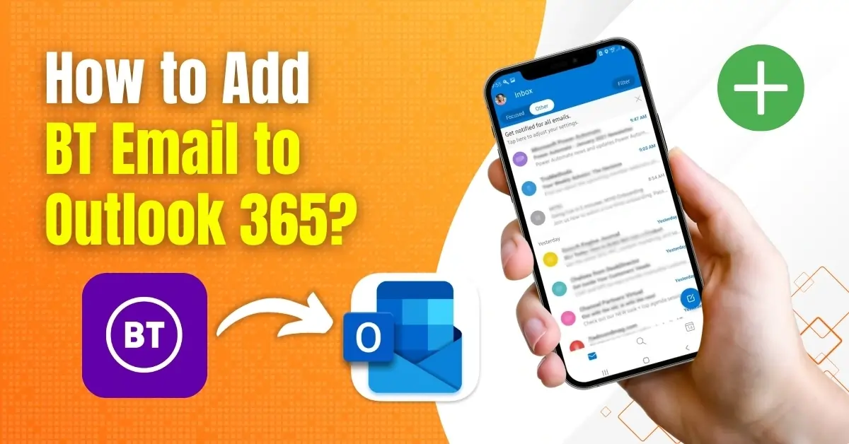 Add BT Email to Outlook 365