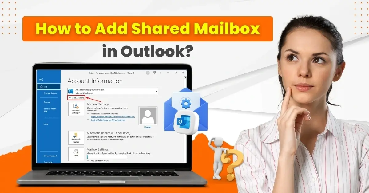 Add Shared Mailbox in Outlook