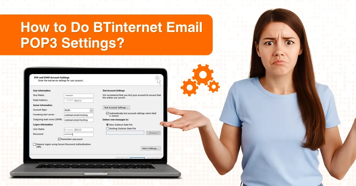 BTinternet Email POP3 Settings