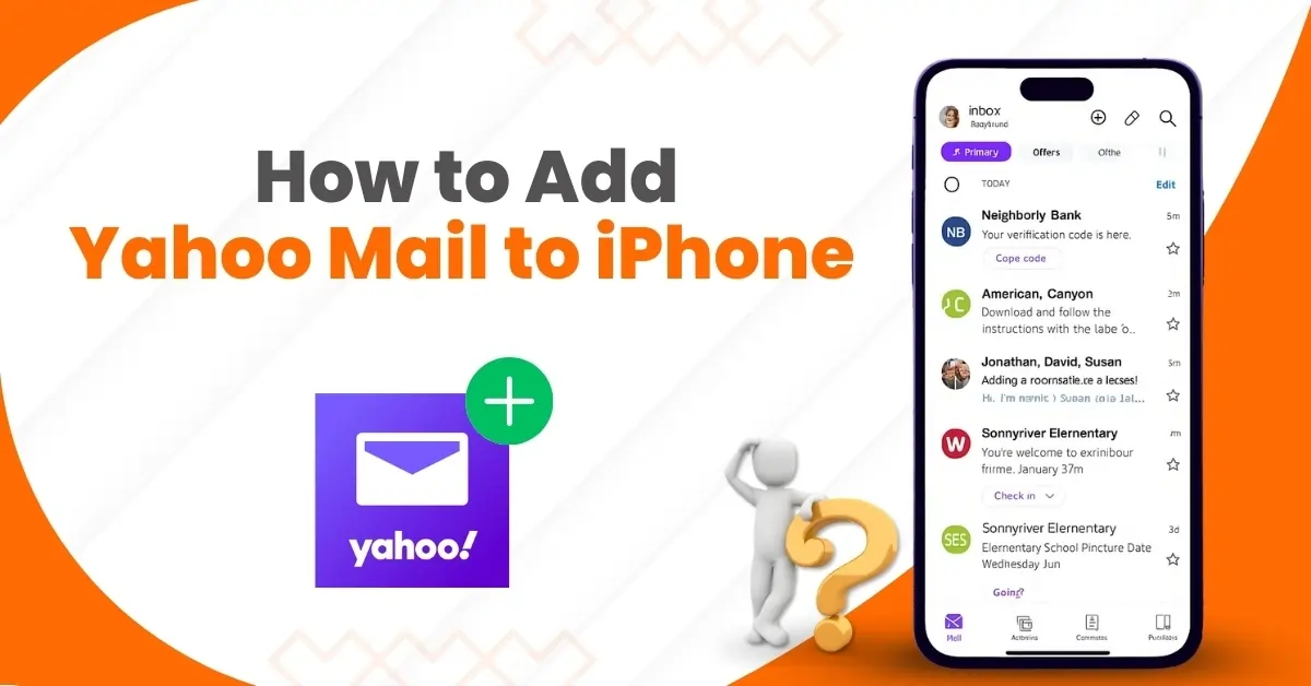 Add Yahoo Mail to iPhone