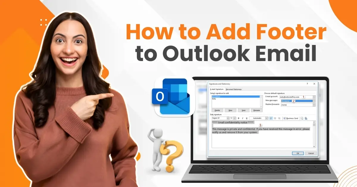 Add Footer to Outlook Email