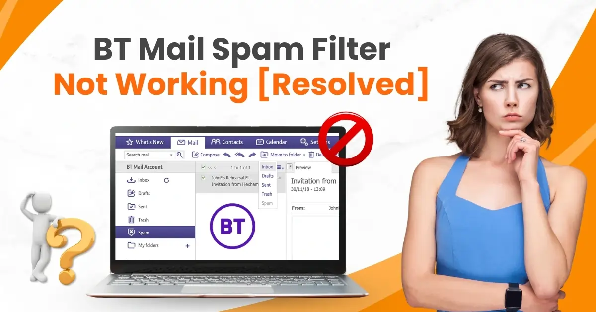 BT Mail Spam Filter Not Working [Resolved]