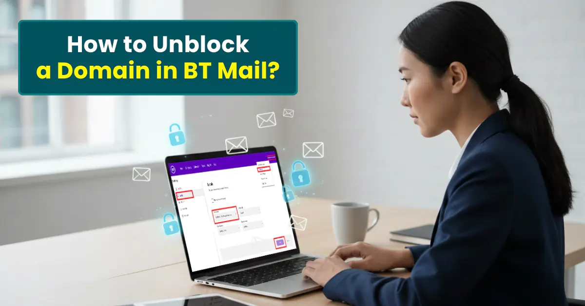 Unblock a Domain in BT Mail