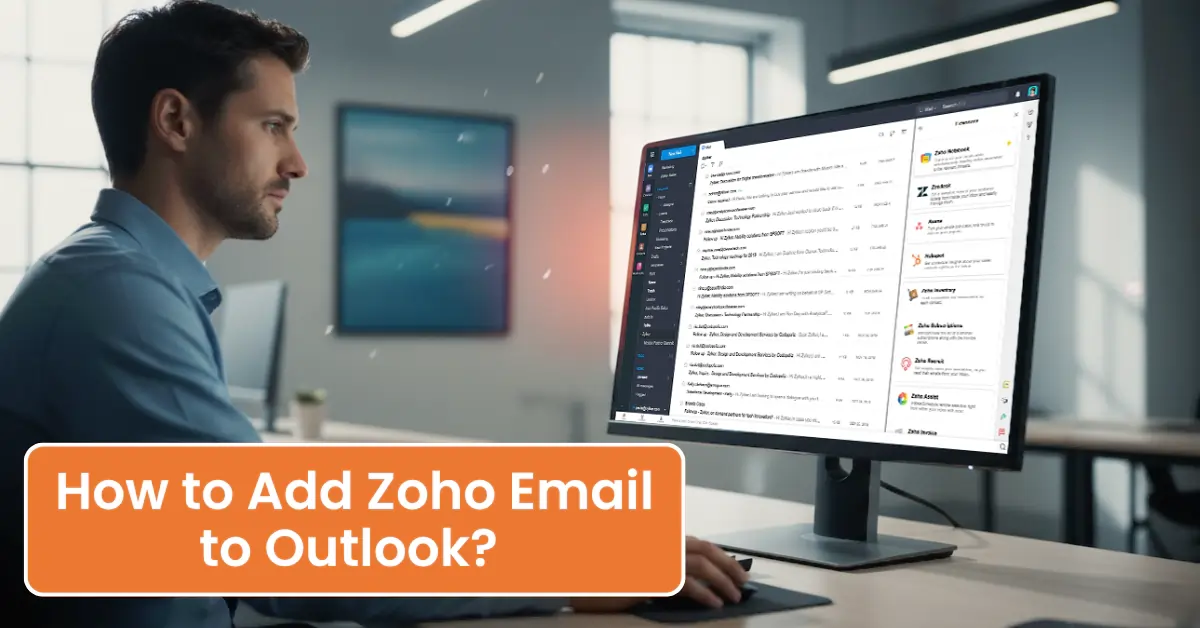Add Zoho Email to Outlook