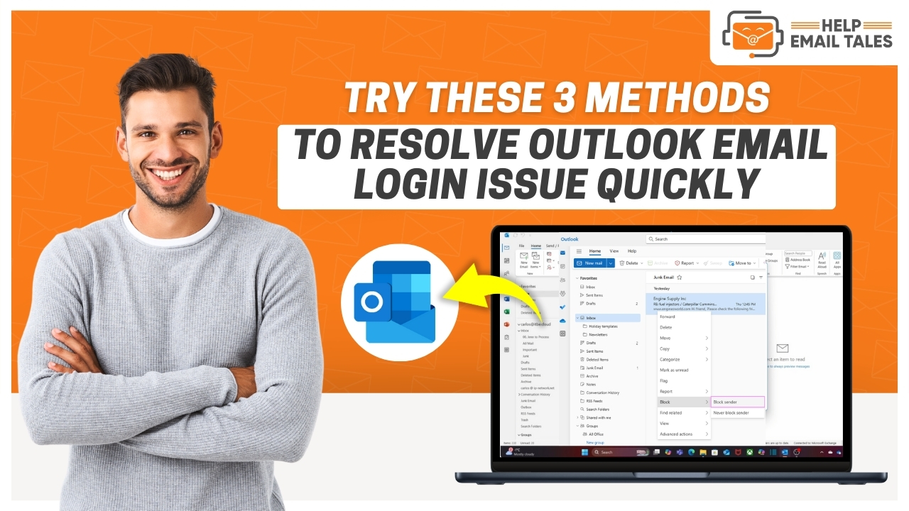 Fix Outlook Email Login